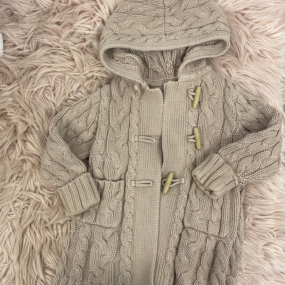 Girls Knit Coat/Sweater
